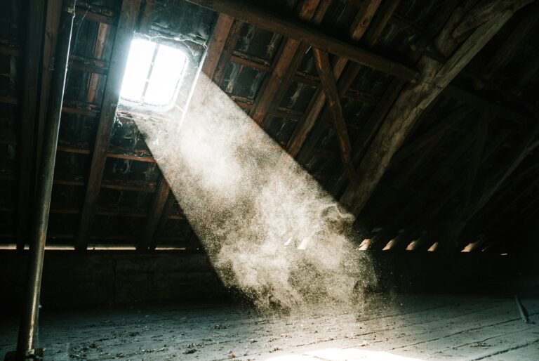A random attic in the ghost town Manheim, Germany. It's going to be teared down for coal in the next years, so everything is