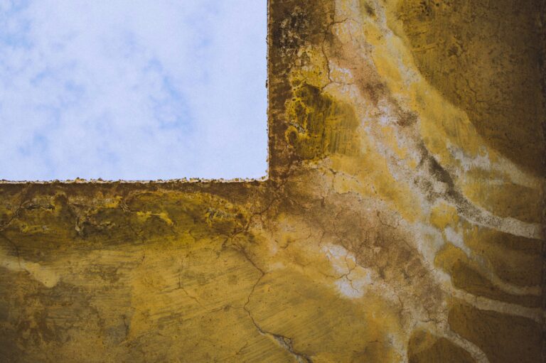 Brown and gray concrete wall - How to Patch and Paint a Ceiling Crack Without Hiring a Pro